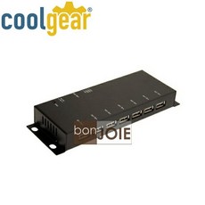 CoolGear 金屬 USB 集線器, 1個, 七孔USB2.0(USBG-7U2ML), 七孔USB2.0(USBG-7U2ML)