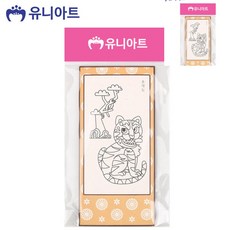 유니아트(DIY) 나만의 병풍만들기 4폭 (사군자)