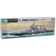 타미야(TAMIYA) 워터라인 1/700 워터라인 시리즈 프린스 오브 웨일스 말레이 해전, 1개