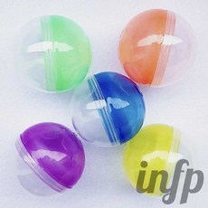 어린이집 장난감 뽑기 캡슐 통 뽑기공 아이, 2-뽑기통45mm-랜덤25p, 1개