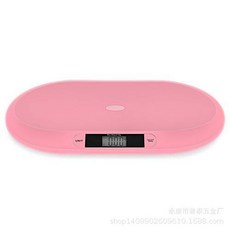 【REQIR】變身寶寶健康管理大師 新生兒體重計 20KG 精度0.01KG 嬰兒健康管理 亦可作寵物秤, 粉紅色,電池, 1個