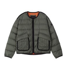 힐크릭 여성골프웨어 겨울골프패딩 카라리스 다운 자켓 1HCPAW2608K