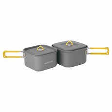 Montbell Alpine Cooker Square 12 13 Set 方型鍋具, 1個