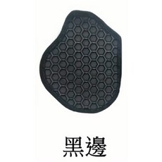 T.C 車用品 適用 豐田 2009-2015年 PRIUS 油電 1.8 六角型 橡膠腳踏墊, 黑邊,(鐵環)駕駛座 / 一片 (無護板)