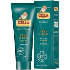 셀라 밀라노 오가닉 알로에 베라 쉐이빙 크림 – 150ml Cella Milano Organic Aloe Vera Shaving Cream – 150 ml – For Use Wi, Cella Milano 유기농 알로에 베라 면도 크림