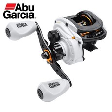 阿布 MAX4 PRO 捲線器 泛用白色水滴輪 高速比 全金屬, 左手型