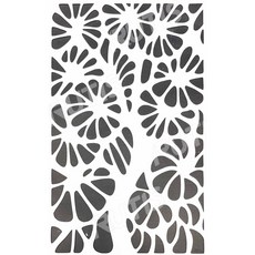 A40-0490 型染版 蝶古巴特diy 簍空模板 塗鴉模版 繪畫模版, 1個