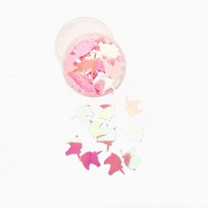 30g 무지개 빛깔의 유니콘 색종이 10MM 결혼식 생일 세례 파티 테이블 분산 DIY 장식 용품 보라색 파란색 녹색, pink