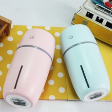 날쌘거북이 20000 가습기 USB충전방식 휴대용 무드등 기능 핸드폰충전케이블로 충전호환 실내 차량 기타등등의 장소에서 사용가능, 민트