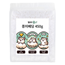 헬로우숲 프리미엄 대용량 햄스터 종이베딩 해동지, 1개, 450g