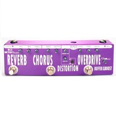 Mosky Audio RC5 五合一 電吉他 綜合效果器 REVERB/CHORUS/破音/Boost, 1個