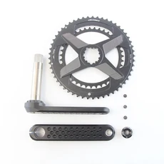 CRUZbike 로드 바이크 크랭크 155/160/165/170/ 더블 체인링 46 30/48 32T (바텀 브래킷 포함), 02 170mm, 05 Crank BB 53 39T