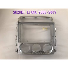 SUZUKI Liana 2003 2007 9吋安卓機套框, 1個
