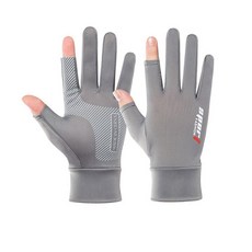 야외 겨울 방수 방지 낚시 하이킹 따뜻한 미끄럼 또는 등산 캠핑 손가락 승마 장갑, 02 GRAY