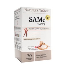 네이처스트로브 SAMe 에스 아데노실 메티오닌 400mg 캡슐 30정, 1개