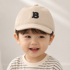 주누하우스 키즈 국산 아동 B패치 얌체 볼캡 유아 아기 아가 돌 야구 모자