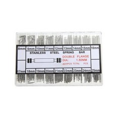시계 스프링바 세트 - 스테인리스 스틸 바네봉 8~25mm 144pcs - 시계줄 교체 및 수리용 부품, 1개