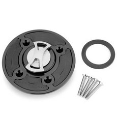 Bmw S1000rr/s1000r改裝快拆油箱蓋鎖加油蓋，快速拆卸，多色可選，提升愛車外觀, 銀色, 1個