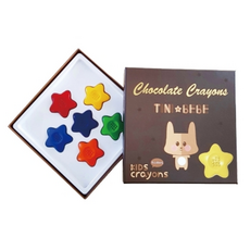 티니베베 초콜릿 크레용 6색 12색