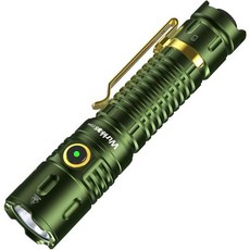 TD04 손전등 휴대용 손전등 충전식 3000루멘 초밝은 LED 캠핑 하이킹 비상 시 Type C 충전 포트 스위치 IP68 방수 기능 포함, TD04-Green-6500K, 1개