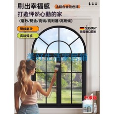 熱賣鋁合金專用漆，門窗邊框翻新自噴漆，不銹鋼金屬油漆改色，DIY輕鬆翻新, 1個, 高級灰,0.5kg