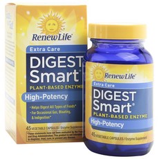 RenewLife 植物酵素保健食品, 1個, 45 件