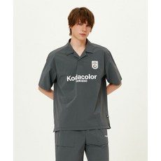 매장정품 코닥 KODAK 스테디움 우븐 카라 티셔츠 CHARCOAL K5223LWTG1CHC 199403