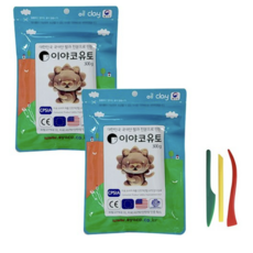 이야코 소프트 유토 300g x 2p + 주걱칼 3종 세트, 3세트