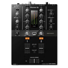 Pioneer DJ파이오니어 2채널 DJ믹서 DJM250MK2, DJM-250MK2, 블랙