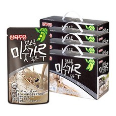 삼육두유 검은콩 미숫가루 두유 60팩 190ml 스타배송, 60개