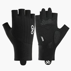 INBIKE 여성용 사이클링 장갑 여름 자전거 장갑 패딩 반 손가락 충격 흡수 MTB 자전거 장갑 도로 자전거 액, 02 XL, 02 Black