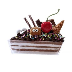 심아트 클레이 조각 케이크 만들기 세트, C, 3개, 혼합색상