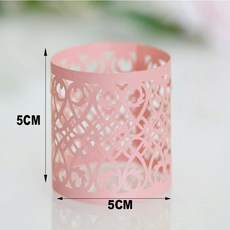 10 PCS 골드 할로우 종이 럭셔리 냅킨 링 냅킨 레이저 컷 냅킨 홀더 웨딩 생일 가족 파티 선물 테이블 장식
