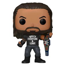 Funko POP WWE: 로마 재위 타이틀 Wreck Everyone and Leave 아마존 독점 비닐 피규어 멀티컬러 (57309) 139114, Funko POP WWE: 로마 재위 타이틀, Wrec