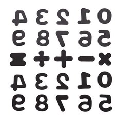 영유아 가정학습 숫자공부 덧셈뺄셈 퍼즐놀이 자석판/ 집중력놀이 교육적인장난감 3세, 25피스, 1개