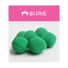 유니아트 1000 퐁퐁 40mm 초록