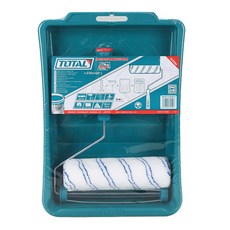 수성페인트 도구세트 3PCS 롤러모 손잡이 트레이 페인트간편작업 TOTAL, 1개