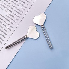 EA 스텐레스 치약 짜개 튜브 스퀴저 4개 세트, 1개, 실버하트_숏 2p+롱 2p