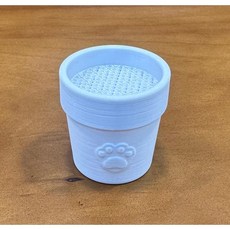 貓奴必備 貓咪鬍鬚收集盆栽，創意桌面裝飾，寵物紀念品, 1個, 白