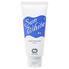 Sun White 純白凡士林 P-1 乳液 日本製造 無添加 保濕滋潤 敏感肌嬰幼兒適用 50g, 1個