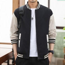 남자 봄 가을 과잠바 야구 바람막이 간절기 항공점퍼 봄자켓 바시티자켓 과 블루종 항공 작업