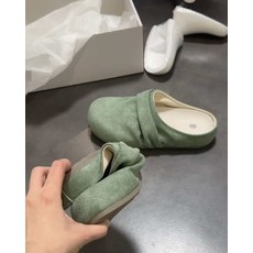 러풀 도파민 스타일 주름 버켄슈즈 외출 가능 무지압 여성 슈즈