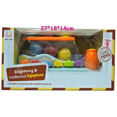 HUILE匯樂 二合一款趣味鐵琴&彩球敲打台, 1個