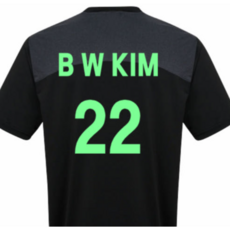 [유니폼등이름] 닉네임마킹 등이름마킹 이름 PU열전사 스티커 다리미로손쉽게