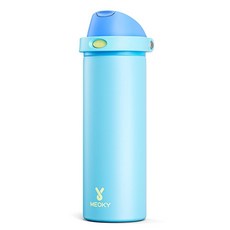 스포츠용 710ml(24온스) 단열 물병: Meoky 스테인리스 스틸 물병 투인원 빨대 및 뚜껑 포함 - 누출 방지 24시간 냉기 자동차 컵 홀더에 적합 여행 체육관