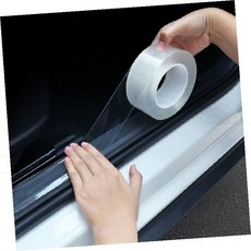 자동차 문짝 스크래치 방지 투명 보호 필름 테이프 주차 충격 흡수 도어 엣지, 5mx10cm, 1개