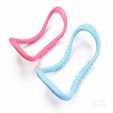 Lunamay 스트레칭운동 돌기형 요가링, 블루
