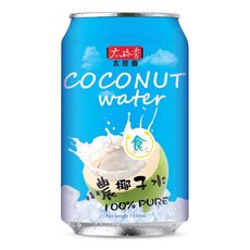 太珍香 小農椰子水 鋁罐裝 330毫升, 1個, 小農椰子水 330ml 單瓶