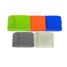 건설현장 보풀이 생기지않는 우레탄 발목 각반 안전밴드 먼지차단 낚시 공사장 산업용, 1개, 축광