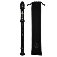 HDC영창 프리미엄 블랙 에디션 리코더 HYRS-23 G 저먼식 친환경 패브릭 케이스, 1개